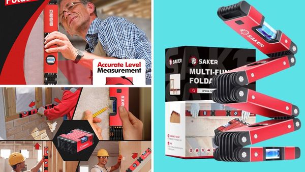 The Saker Multi-Function Foldable Level: A Perfect Holiday Gift ⚙️